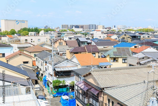 Fototapeta 尼崎市の街並み「下町のイメージ」