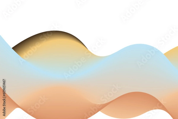 Obraz abstract background with waves