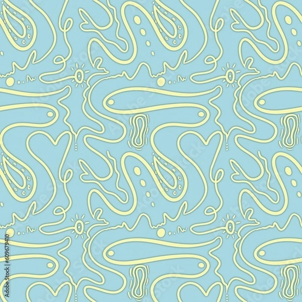 Fototapeta Fish pattern