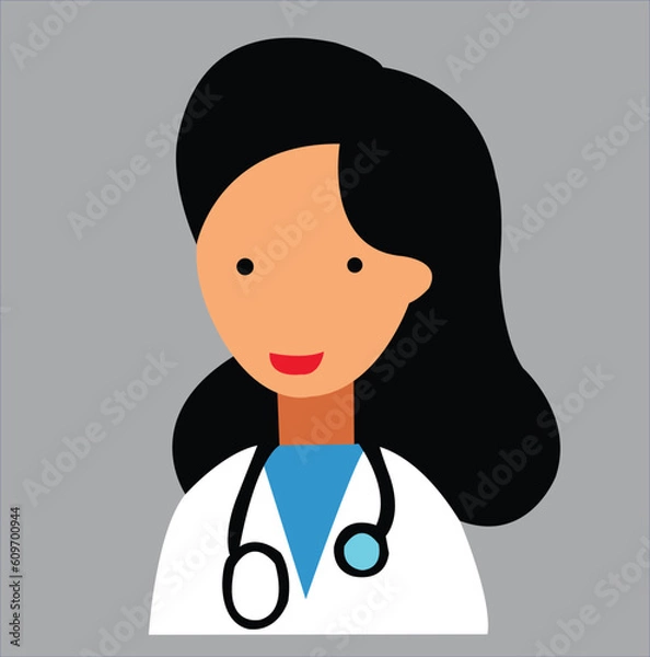 Obraz nurse with stethoscope