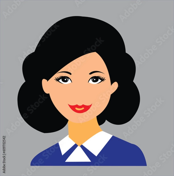 Obraz woman with speech bubble