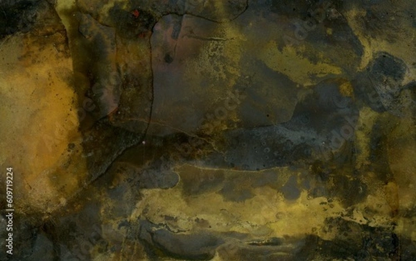 Fototapeta Abstract grunge background texture for multiple uses. High resolution photo Vintage texture of old oxidized copper with some spots and stains on it