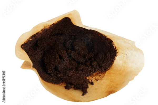 Obraz Kaffeepulver in Filtertüte