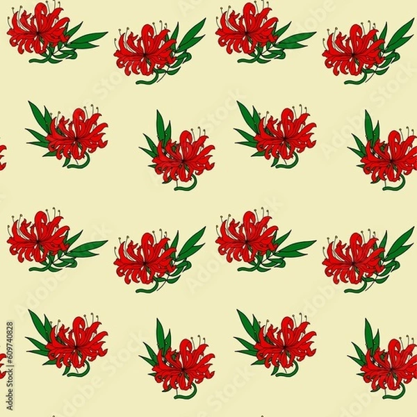 Obraz seamless floral pattern