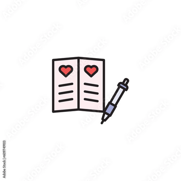 Obraz wedding contract