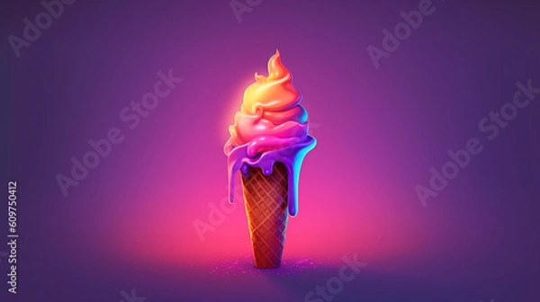 Obraz Ice Cream Cone