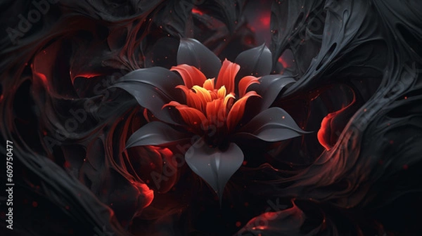 Obraz Dark Flower