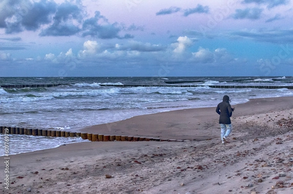 Obraz Coastal Stroll