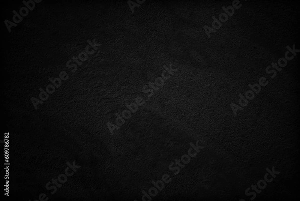 Obraz Dark grey black slate background or texture.