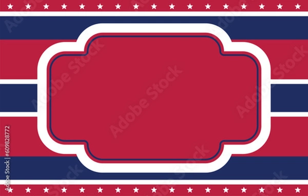 Fototapeta Happy Labor Day theme abstract background, American national holiday. with empty space for text. Vector design for banners, greeting cards, posters.