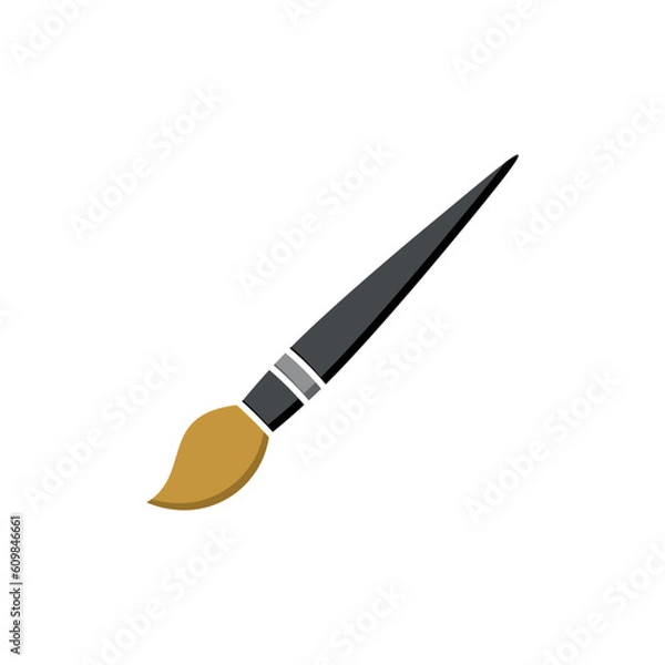 Fototapeta Paint Brush Icon Vector Template