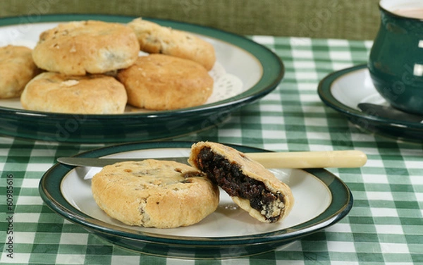 Fototapeta mincemeat eccles cakes
