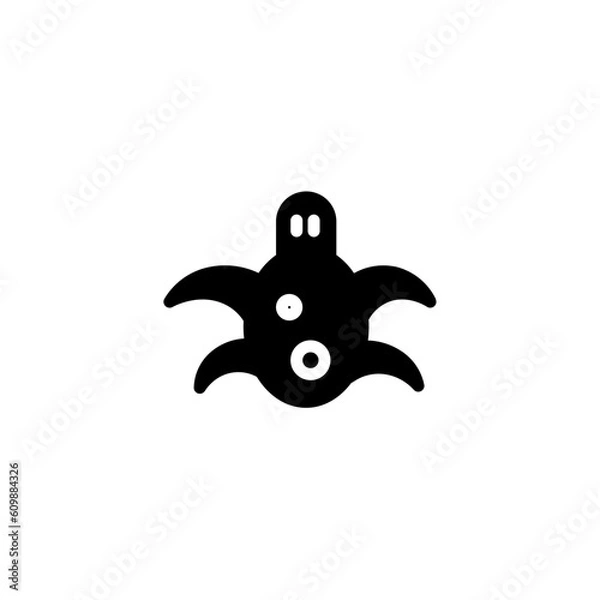 Fototapeta Fish Sea Turtle Solid Icon