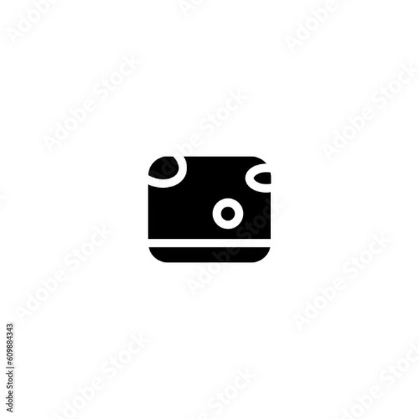 Fototapeta Tortoise Shell Turtle Solid Icon
