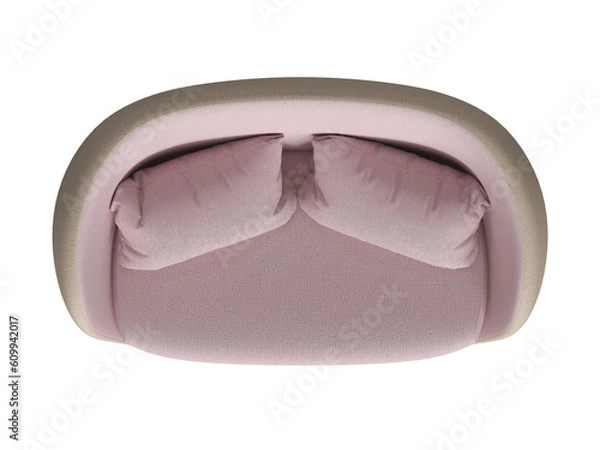 Obraz 2 seater sofa_01_top_view