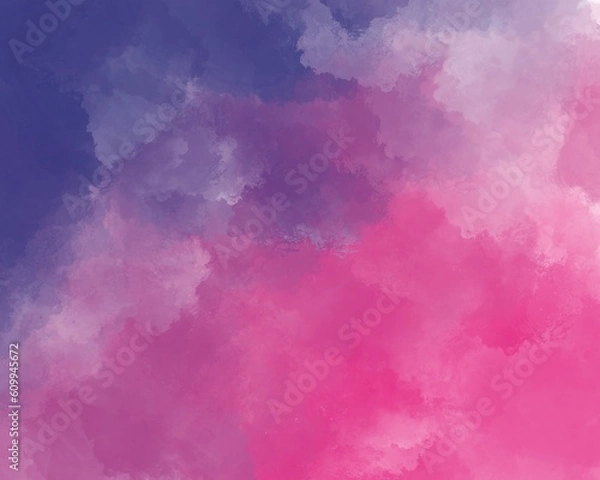 Fototapeta Brushed Painted Abstract Background. Brush stroked painting. Colorful watercolor.