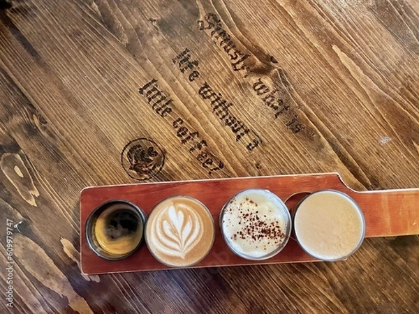 Obraz coffee flight