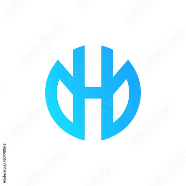 Obraz dhb letter logo