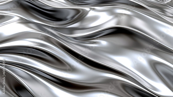 Fototapeta abstract silver background