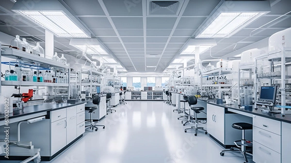 Fototapeta Laboratoryjne miejsce pracy.