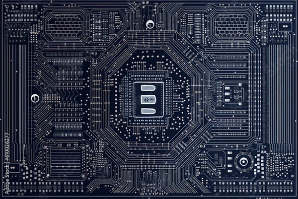 Obraz Exploring Fractal Horizons: How Science, Technology, and Data Shape Space Concepts