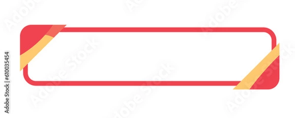 Obraz Vibrant Name Plate 8