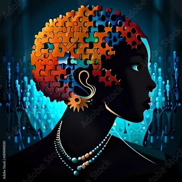 Obraz person in a mask