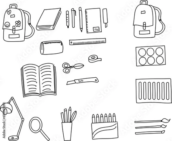 Obraz set of objects