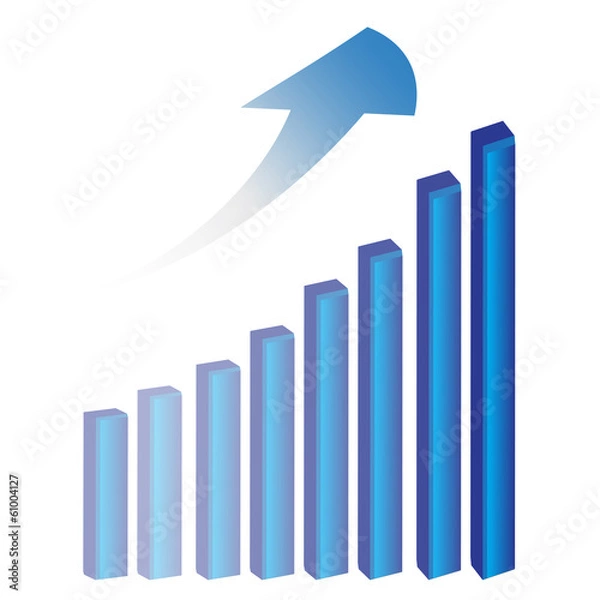 Fototapeta Graph Icon