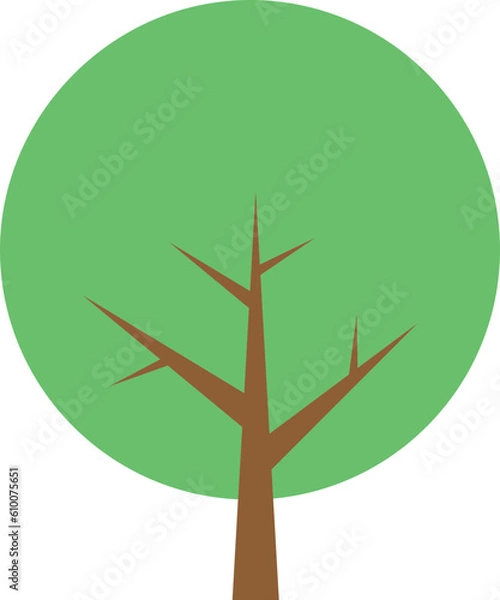 Fototapeta Tree icon