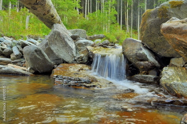 Obraz Cascade Of Mountain River