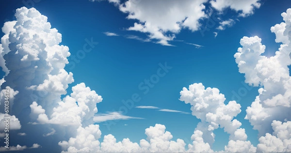 Fototapeta 青空｜Generative AI