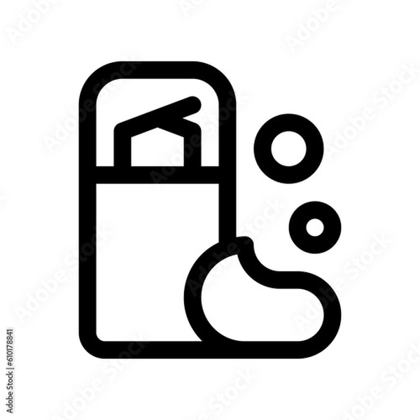 Fototapeta Editable shaving cream vector icon. Barbershop, lifestyle, grooming. Part of a big icon set family. Perfect for web and app interfaces, presentations, infographics, etc