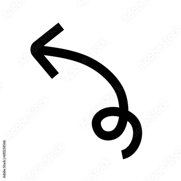 Obraz Abstract Line Arrow
