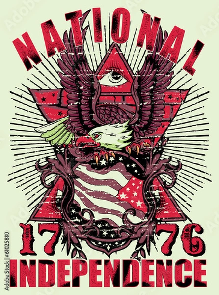 Obraz National independence