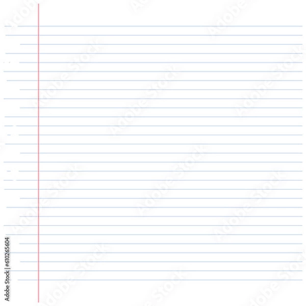 Fototapeta White Note Paper Texture Vector