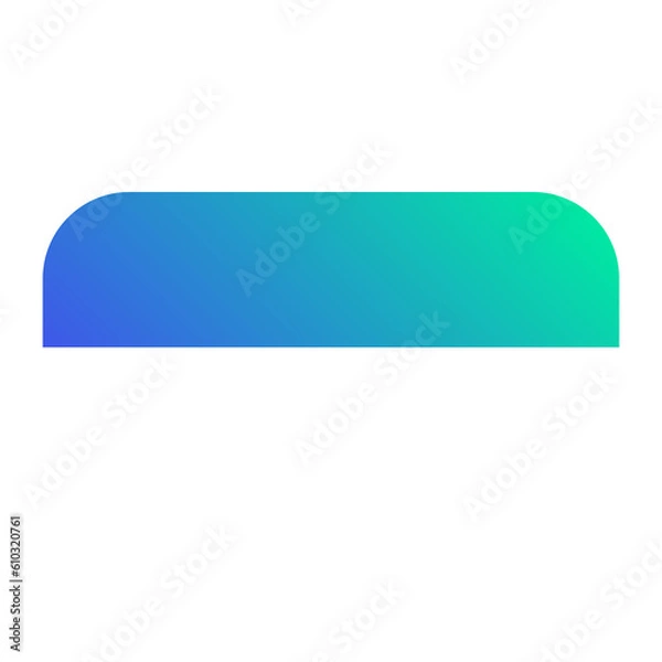 Fototapeta gradient speech balloon text box