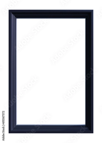 Fototapeta 透明な背景に設定された額縁。