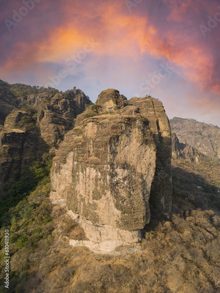 Obraz Atardecer en Tepoztlán