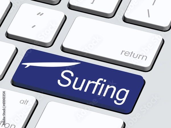 Fototapeta Surfing1