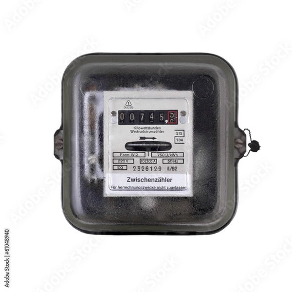 Obraz Stromzähler