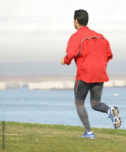 Obraz Joven corriendo