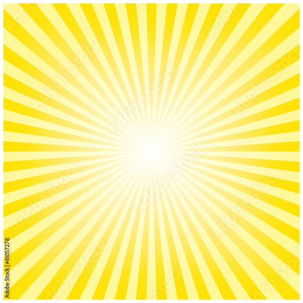 Obraz 放射状背景（黄）