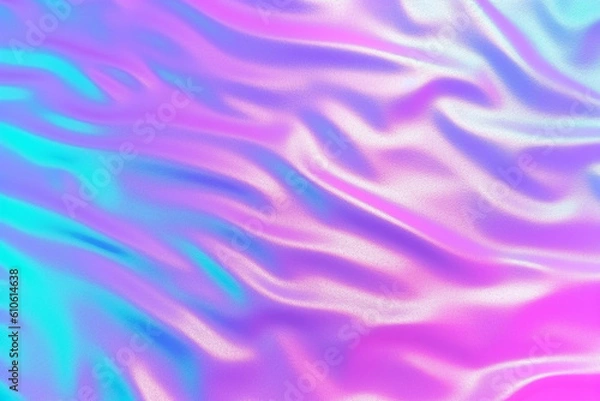 Obraz gradient waves background, generative ai
