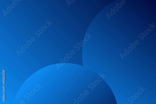 Obraz Abstract blue wallpaper background. Dynamic shapes composition.