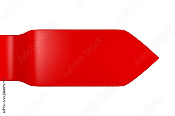 Fototapeta Werbezeichen, Pfeil, 3D Element