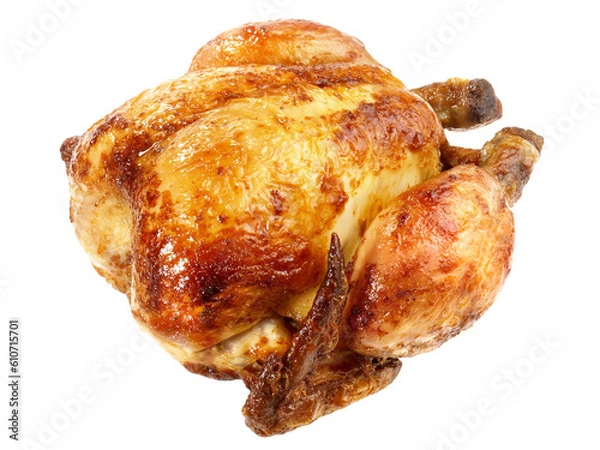 Obraz Grilled Chicken PNG with Transparent Background
