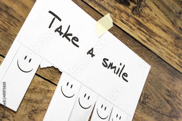 Obraz take a smile