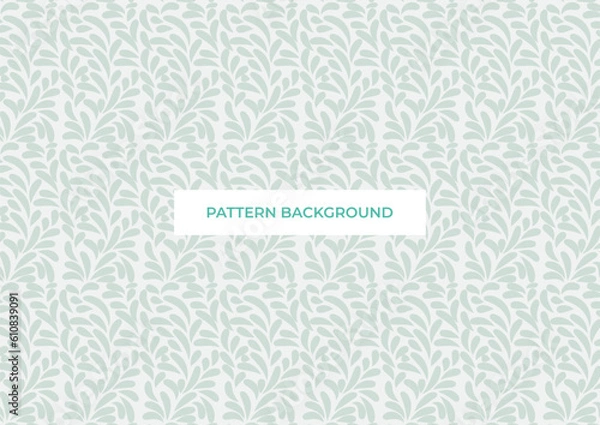 Fototapeta abstract floral seamless pattern background