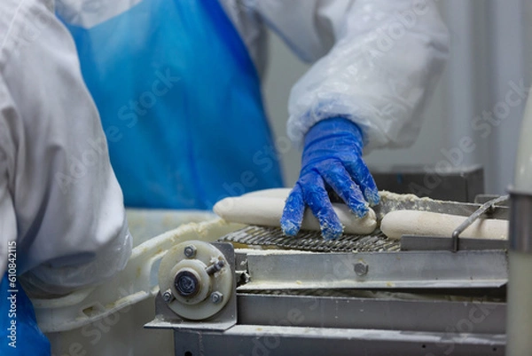 Fototapeta Crumbled sausage selection 